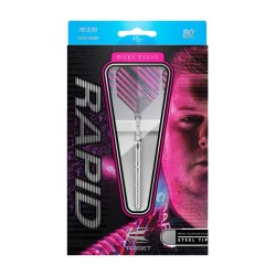 Dardos Target Darts Rapid Ricky Evans 23gr 90% Steel Tip  100562