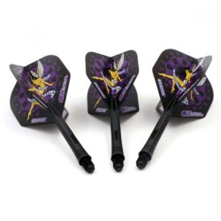 Fülle Cuesoul Flights Ak5 Standard M Dartboard Fairi Purple Cs-jmak51xbfn