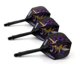 Fülle Cuesoul Flights Ak5 Standard M Dartboard Fairi Purple Cs-jmak51xbfn