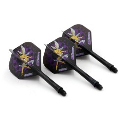 Fülle Cuesoul Flights Ak5 Standard M Dartboard Fairi Purple Cs-jmak51xbfn