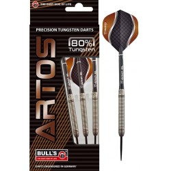 Dardo Bulls Darts De 80% Tungsténio Artos Marrom 80% 22g 13722