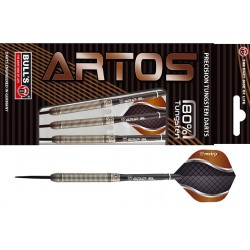 Dardo Bulls Darts De 80% Tungsténio Artos Marrom 80% 22g 13722