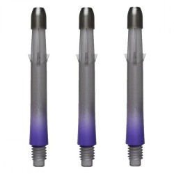 Cañas L-style L-shaft Locked Straight 2 Tone Purple 330 46mm  Lsh2tone-bk-purple 330