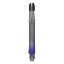 Cañas L-style L-shaft Locked Straight 2 Tone Purple 330 46mm  Lsh2tone-bk-purple 330