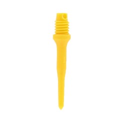 Pontos Bulls Darts Tefo X Amarelo Escuro 2ba 22mm 1000unid