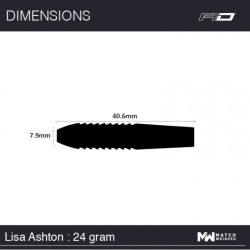 Dardo Red Dragon Lisa Ashton 90% 24g Rdd1889