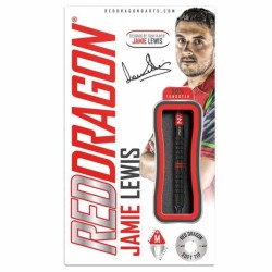 Darts Red Dragon Jamie Lewis Black 90% 22g Rdd2017