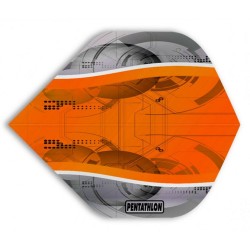 Pentathlon Flights Silver Edge Orange Pnt0190