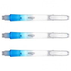 Cabeças L-style L-shaft Locked Straight 2 Tone Clear Blue 260 39mm