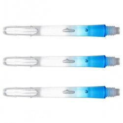 Cabeças L-style L-shaft Locked Straight 2 Tone Clear Blue 260 39mm