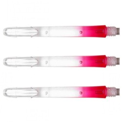 Cabeças L-style L-shaft Locked Straight 2 Tone Clear Red 190 32mm