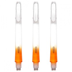 Cabeças L-style L-shaft Locked Straight 2 Tone Clear Orange 190 32mm