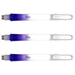 Cabeças L-style L-shaft Locked Straight 2 Tone Clear Purple 190 32 mm