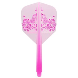 Plumas Condor Voos Seong Crow Pink Shape S 21.5mm