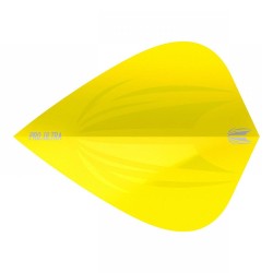 Plumas Target Darts Element Pro Ultra Yellow Kite 334860