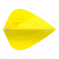Plumas Target Darts Element Pro Ultra Yellow Kite 334860