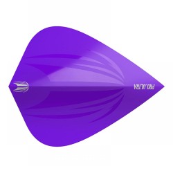 Plumas Target Darts Element Pro Ultra Purple Kite  335020