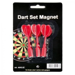 Darts Magnéticos Vermelhos 3 Unidades 4845.02