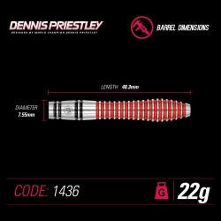 Dardo Winmau Denis Priestley 22g 90% 1436.22