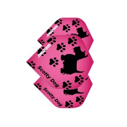 Fülle Winmau Darts Mega Standard Scotty Dog Pink 6900.225