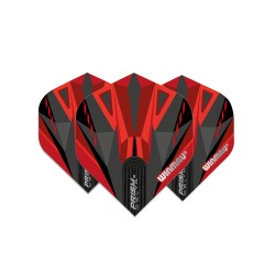 Plumas Winmau Darts Standard Prism Delta Black Red 6915.210