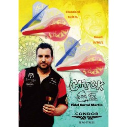 Plumas Condor Flights Chick Fidel Corral Forma Corte 21,5 mm 3 Uds.