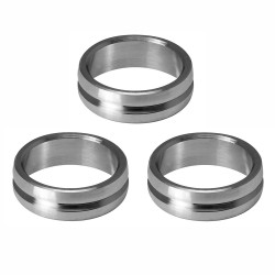 Mission F-lock Titanium Silver Rings 3 Uni. X2518