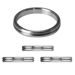 Mission S-lock Titanium Silberringe 2 mm X2519