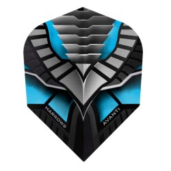 Plumas Harrows Darts Voos Avanti Azul 7400