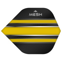 Plumas Mission Darts No2 Std Mesh Amarelo