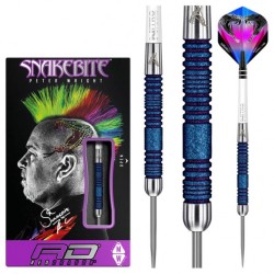 Darts Red Dragon Peter Wright Snakebite Element Blau 90% 24g Rdd2087