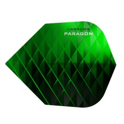 Plumas Harrows Darts Voos Paragon Green 7600