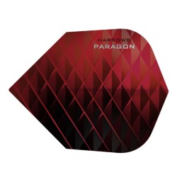 Plumas Harrows Darts Voos Paragon Red 7602