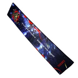 Cuesoul Long Dart Towel Microfibra Fire Skull