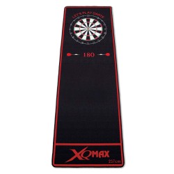 Protector Suelo Dart Mat Xqmax Sports Black Red Dartboard 180  Qd2100021