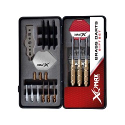 Conjunto de dardos de latão Xqmax modelo Brassgift 16-21g Qd7000120
