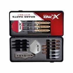 Xqmax Darts Braun Modell Brassgift Set 16-21g Qd7000120