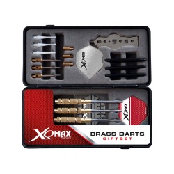 Xqmax Darts Braun Modell Brassgift Set 16-21g Qd7000120