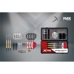 Xqmax Darts Braun Modell Brassgift Set 16-21g Qd7000120