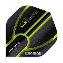 Plumas Winmau Darts Prism Mvg Negro Verde 6915.143