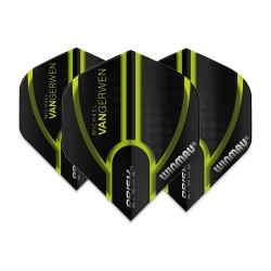 Plumas Winmau Darts Prism Mvg Negro Verde 6915.143