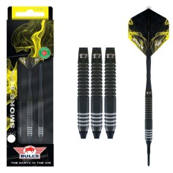 Dardo Bulls Darts Smoke Silver 80% 22 g Bu-22122