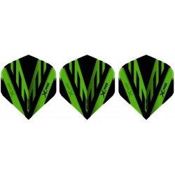 Plumas Voos Xqmax Darts Standard Verde Qd7005020