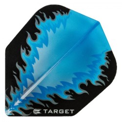 Plumas Target Darts Vision Blue Fire No6  300600