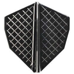 Fülle Cosmo Darts Flights Flight Pro S-6 Schwarz