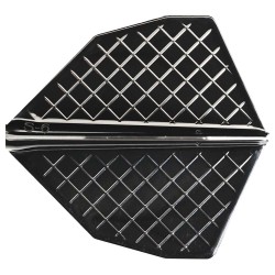 Fülle Cosmo Darts Flights Flight Pro S-6 Schwarz