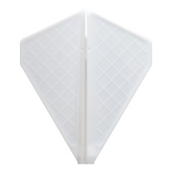 Plumas Cosmo Darts Flight Pro V-5 Branco