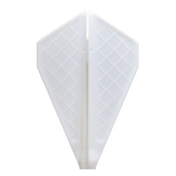 Plumas Cosmo Darts Flight Pro V-2 Branco