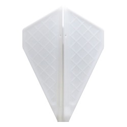 Fülle Cosmo Darts Flights Flight Pro V-3 Weiß