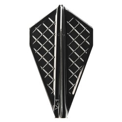 Fülle Cosmo Darts Flights Flight Pro V-1 Schwarz